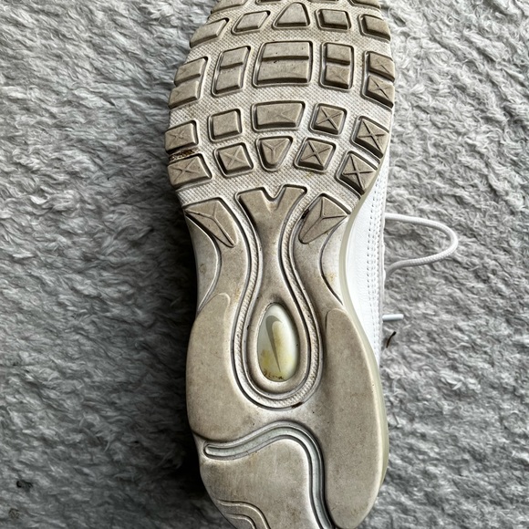 Nike Air Max 98 “triple white” sz 9 - Picture 4 of 5